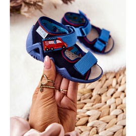 BEFADO S.A. Sandaler Inblu Med kardborreband 350P014 Marinblå 1