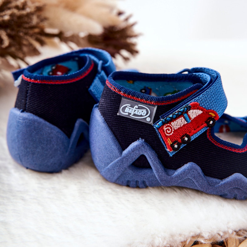 BEFADO S.A. Sandaler Inblu Med kardborreband 350P014 Marinblå 2