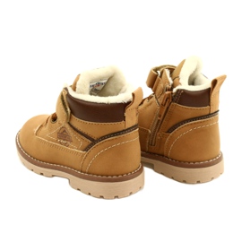 Kardborrband Workers American Club GC28 / 21 Camel beige gul 5