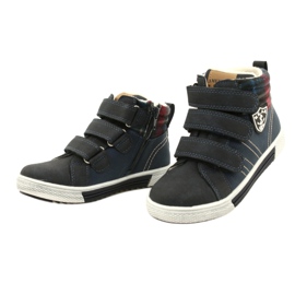 Sportskor isolerade med päls American Club GC24 / 21 Marinblå 3