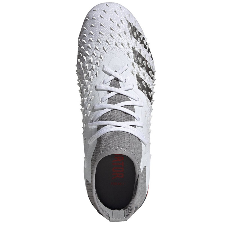 Adidas Predator Freak.1 Fg Jr FY6260 fotbollsskor mångfärgad vit 2