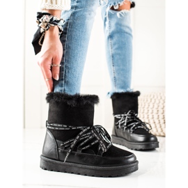 W. Potocki Svarta snöstövlar Potocki 1