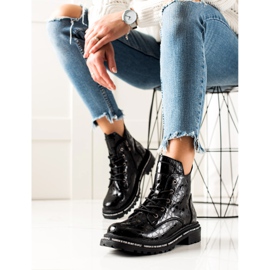 Filippo Modestövlar i läder svart 1