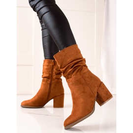 Evento Snygga höga stövlar brun 1