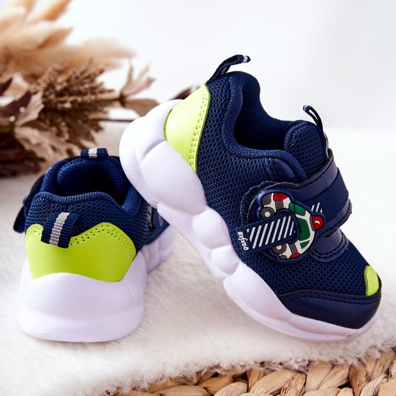 BEFADO S.A. Sportskor för barn med kardborre Befado 516P094 Marinblå 2