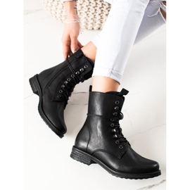 Super Mode Klassiska snörskor svart 1