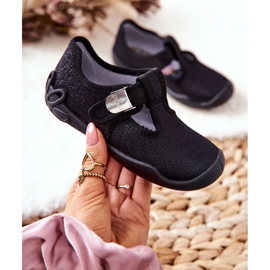 BEFADO S.A. Ballerinatofflor Befado Shiny 115X006 Svart 1