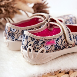 BEFADO S.A. Ballerinatofflor Befado Rådjur 114X467 Beige brun 1