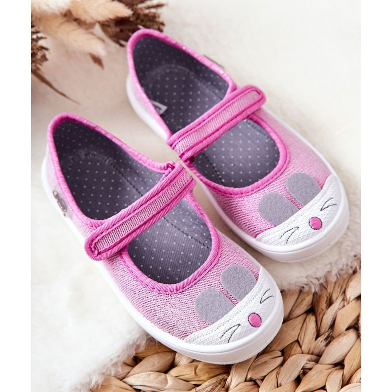 BEFADO S.A. Ballerinatofflor Befado Rabbit 208X045 Rosa 1