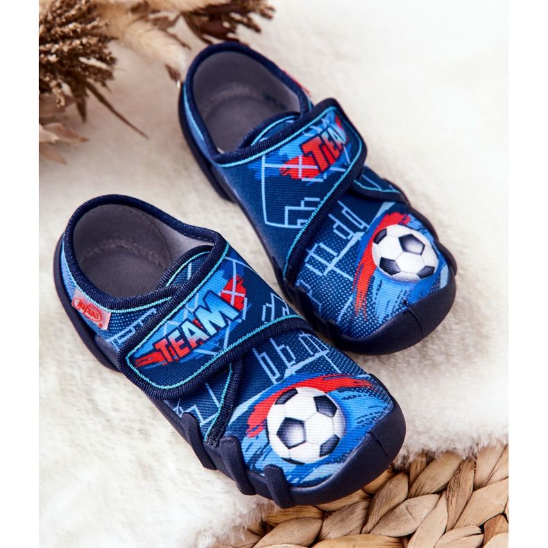 BEFADO S.A. Tofflor Befado Blå kardborreband 273X321 1