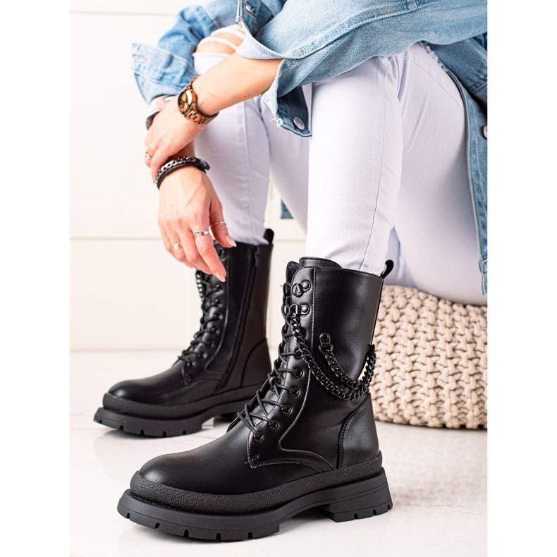 Bona Varma arbetare med kedja svart 1