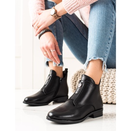 Camo Varma stövlar med dragkedja svart 2