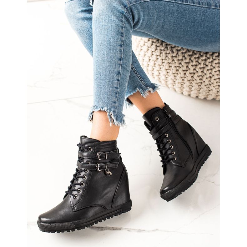 Goodin Snörskor svart 2