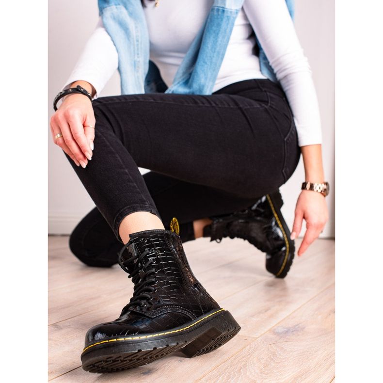 Filippo Varma läderfångare svart 1