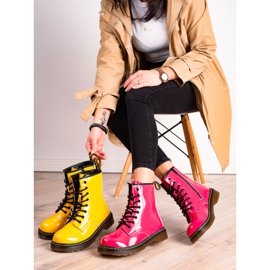 Filippo Varma läderfångare rosa 1