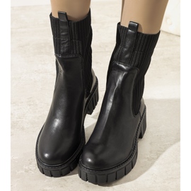 Svarta isolerade stövlar från Sanders 1