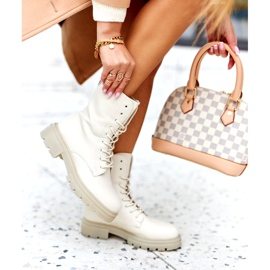 PE1 High Boots Workery Beige Rozelle 6