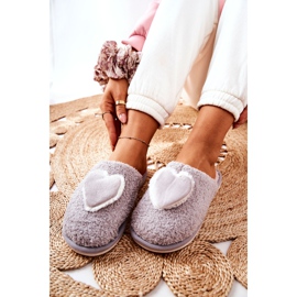 Grå Heartbeat-tofflor dam 2