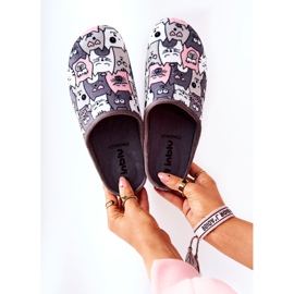 Inblu Tofflor Befado Tofflor Cats 155D200 Grå 1