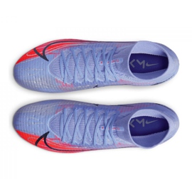 Nike Superfly 8 Pro Km Ag M DJ3978-506 fotbollsskor lila-blå blå 2