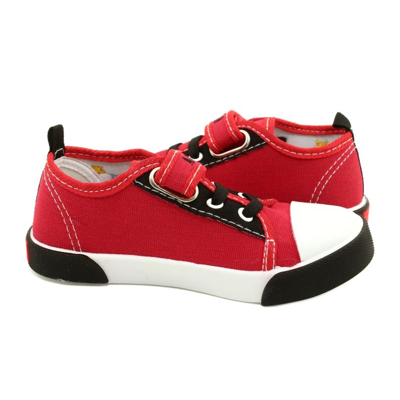 American Club Ten15 Röda kardborre sneakers 2