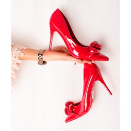 Seastar Mode höga klackar röd 1