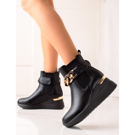 Groto Gogo Trendiga kilkängor svart 1