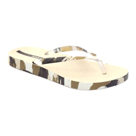 Tofflor damskor flipflops Ipanema 80692 camo mångfärgad 1