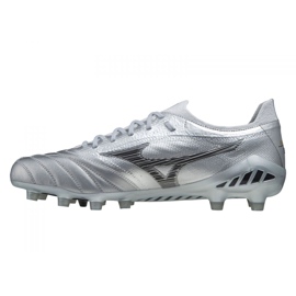 Mizuno Morelia Neo Iii Beta Japan Fg M P1GA219003 fotbollsskor grå silver- 1