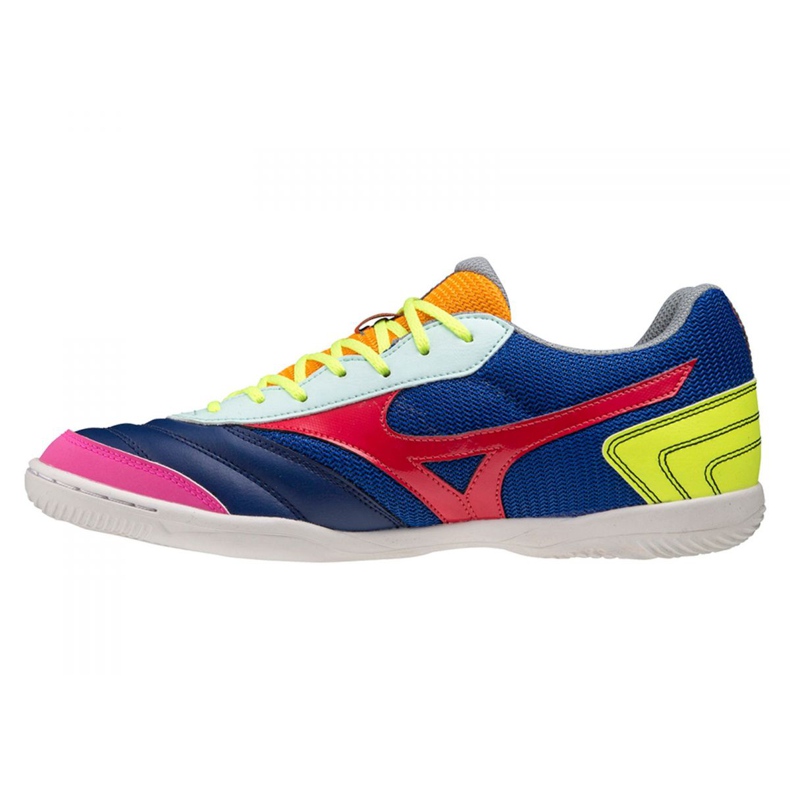 Mizuno Morelia Sala Club In M Q1GA210364 fotbollsskor marinblå, flerfärgad marinblå 1