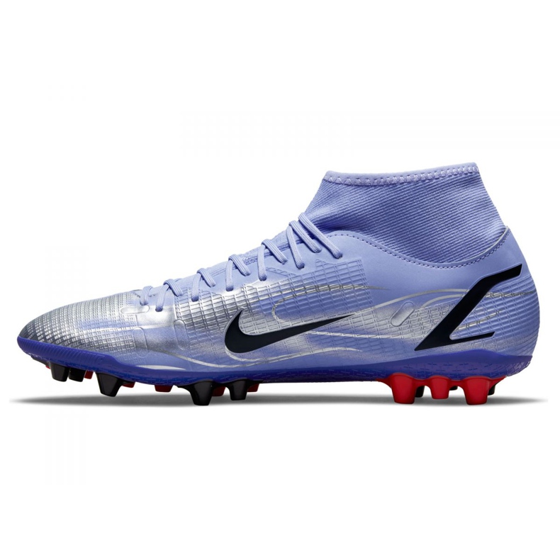 Nike Superfly 8 Academy Km Ag M DJ3984-506 fotbollsskor mångfärgad purpur 1