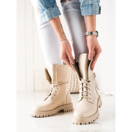 TRENDI Klassiska långfångare beige 1