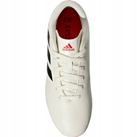 Adidas Nemeziz 18.4 FxG Jr CM8510 fotbollsskor vit 1