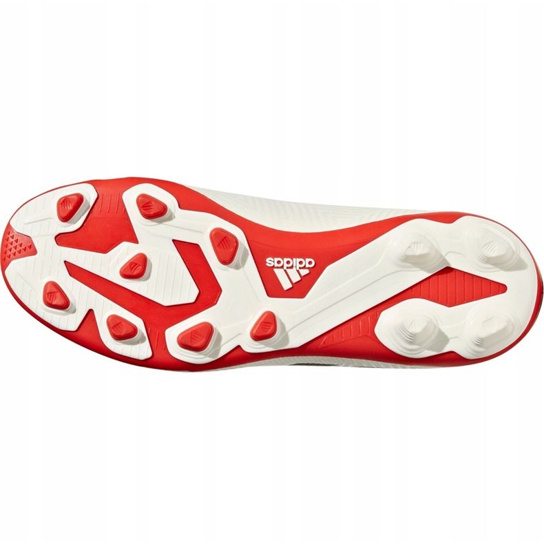 Adidas Nemeziz 18.4 FxG Jr CM8510 fotbollsskor vit 3