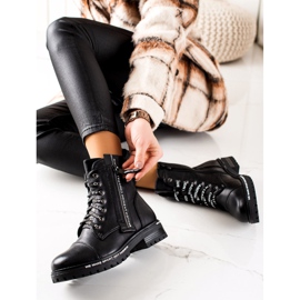 Goodin Arbetare med utsmyckad dragkedja svart 1