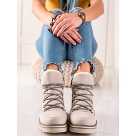 Goodin Bekväma Casual Trappers beige 2