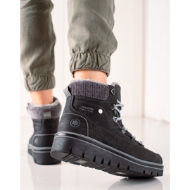 Goodin Bekväma Casual Trappers svart 1