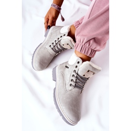 PH1 Uppvärmda läderfångare Ljusgrå Laralis 1