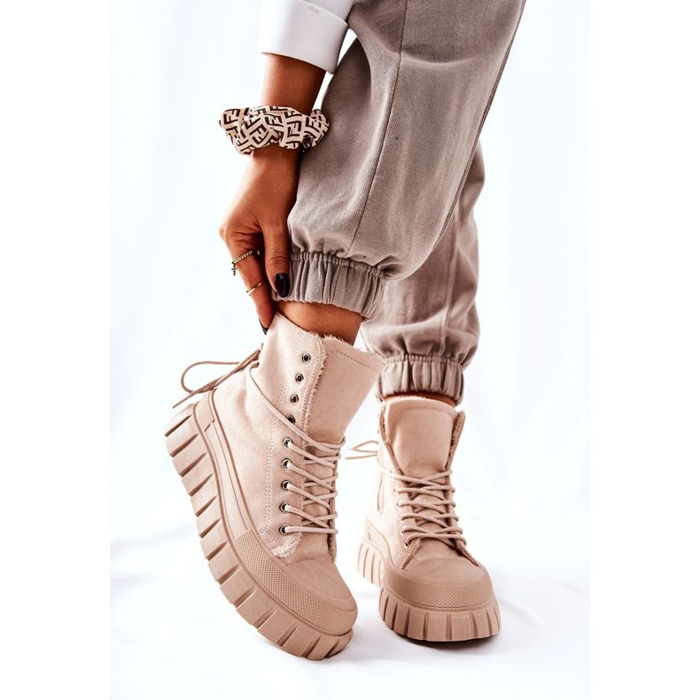 PH1 Varma Sneakers På Plattformen Beige Marlow 2