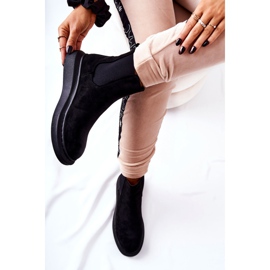 PS1 Mocka Booties Jodhpur-stövlar på Black Marissa-plattformen svart 1