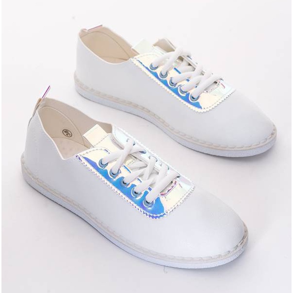 White Roses damsneakers vit 1