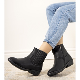 Svarta Jolicoeur varma cowboystövlar 1