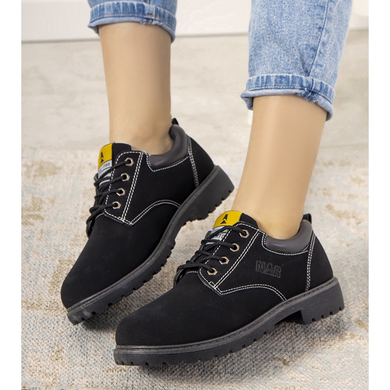 Svarta skor på tjock Pellandsula 2