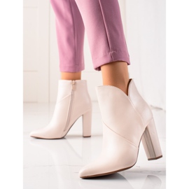 Seastar Högklackade stövlar beige 1