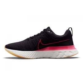 Nike React Infinity Run Flyknit 2 W CT2423-501 löparskor svart violett 1