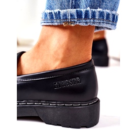 Läder Loafers Big Star II274100 Svart 5