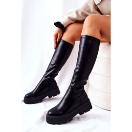 FJ1 Svarta Hemera höga stövlar 1