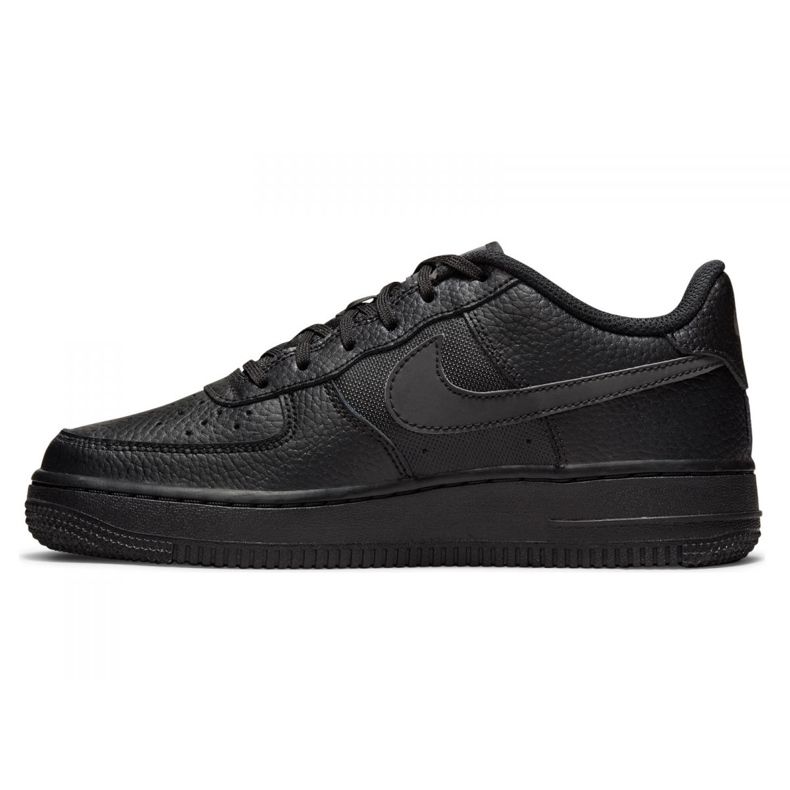 Nike Air Force 1 Jr DO6396-001 sko vit svart 1