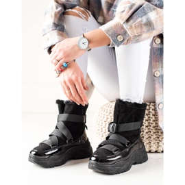 TRENDI Sport snöskor svart 1