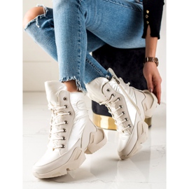 Seastar Varma fashionabla snöstövlar beige 2